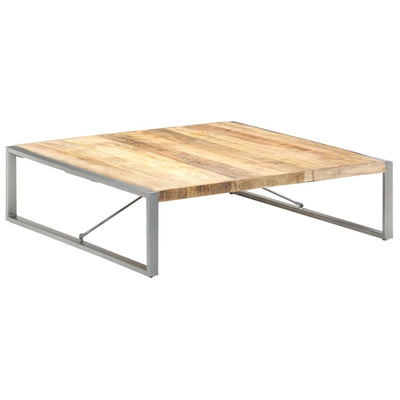 vidaXL Coffee Table 140x140x40 cm Solid Wood Mango