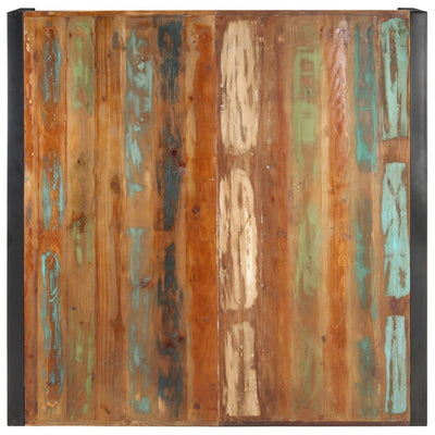 vidaXL Coffee Table 120x120x40 cm Solid Wood Reclaimed