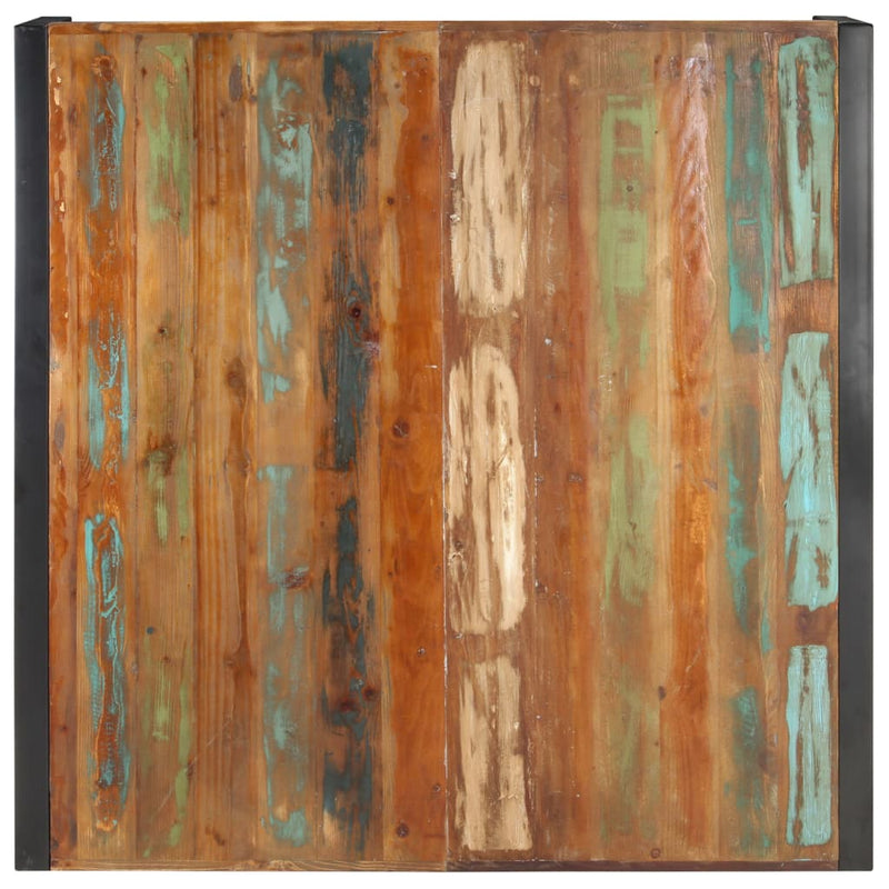 vidaXL Coffee Table 120x120x40 cm Solid Wood Reclaimed