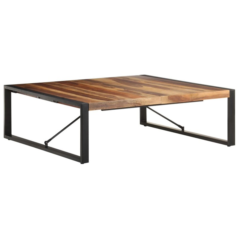 vidaXL Coffee Table 120x120x40 cm Solid Wood