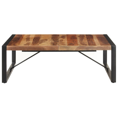 vidaXL Coffee Table 120x120x40 cm Solid Wood
