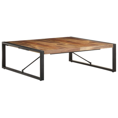 vidaXL Coffee Table 120x120x40 cm Solid Wood