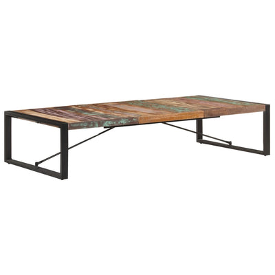vidaXL Coffee Table 120x120x40 cm Solid Wood Reclaimed