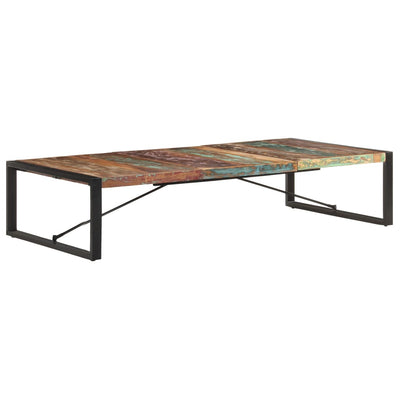 vidaXL Coffee Table 120x120x40 cm Solid Wood Reclaimed