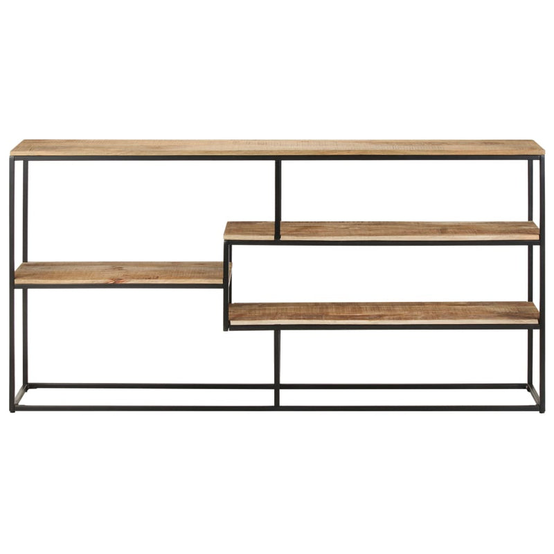 vidaXL Sideboard 150x30x75 cm Rough Mango Wood