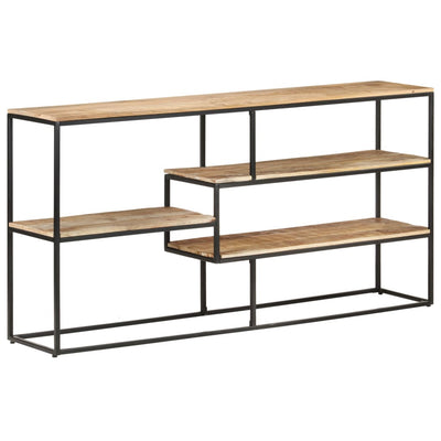 vidaXL Sideboard 150x30x75 cm Rough Mango Wood
