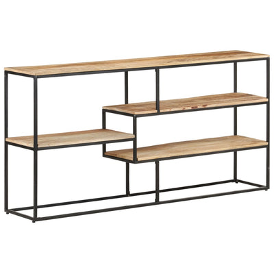 vidaXL Sideboard 150x30x75 cm Rough Mango Wood