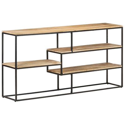 vidaXL Sideboard 150x30x75 cm Rough Mango Wood