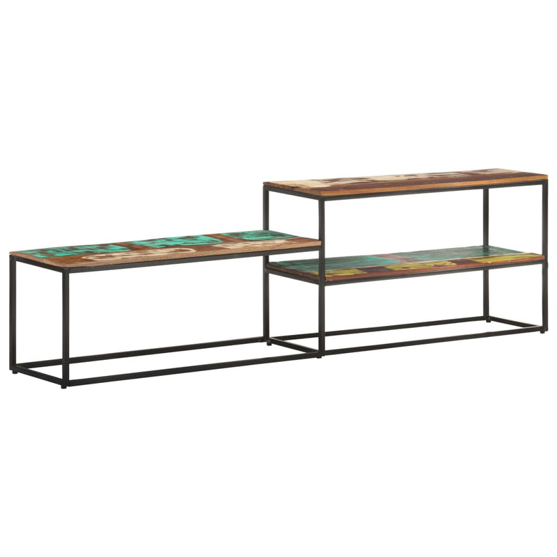 vidaXL TV Cabinet 180x30x50 cm Solid Reclaimed Wood