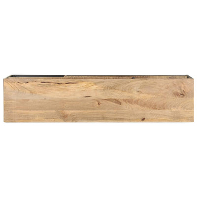 vidaXL TV Cabinet 180x30x50 cm Rough Mango Wood