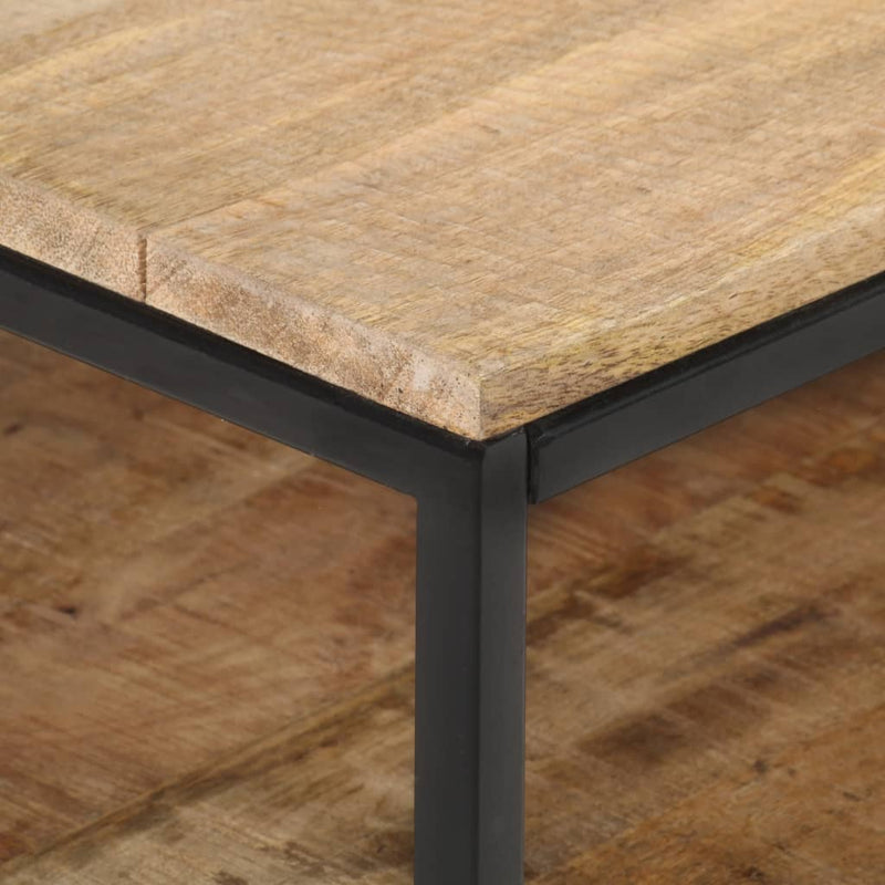 vidaXL TV Cabinet 180x30x50 cm Rough Mango Wood