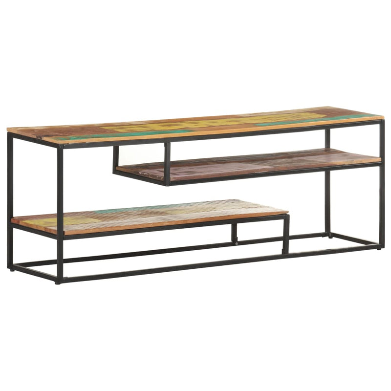 vidaXL TV Cabinet 180x30x50 cm Solid Reclaimed Wood