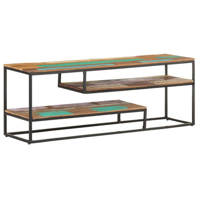 vidaXL TV Cabinet 180x30x50 cm Solid Reclaimed Wood