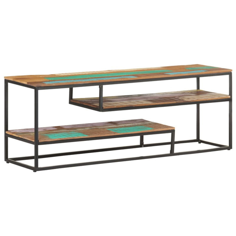 vidaXL TV Cabinet 180x30x50 cm Solid Reclaimed Wood