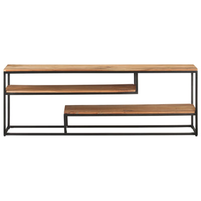 vidaXL TV Cabinet 180x30x50 cm Solid Acacia Wood