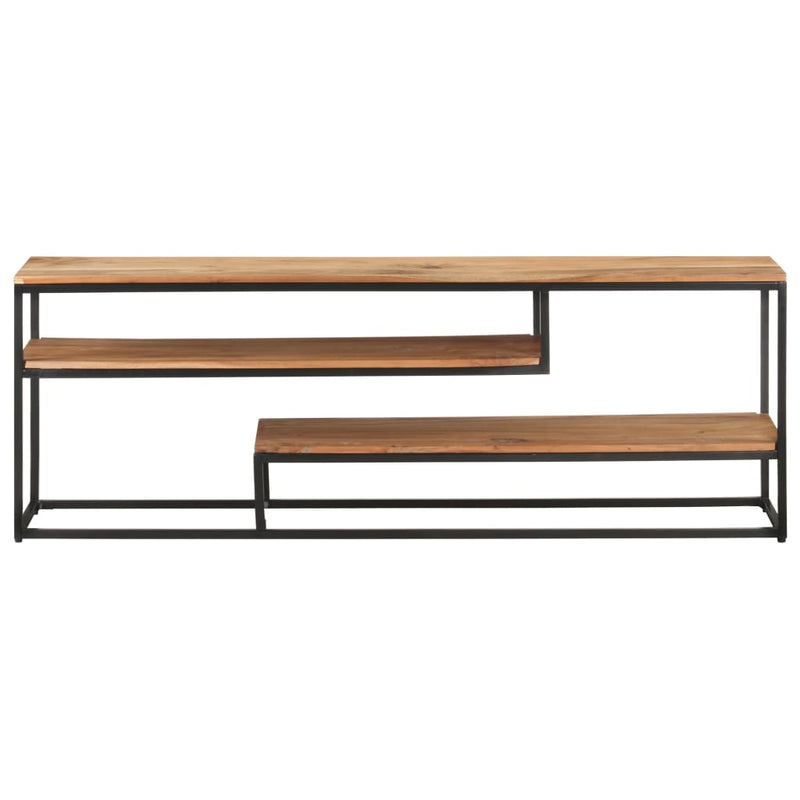 vidaXL TV Cabinet 180x30x50 cm Solid Acacia Wood