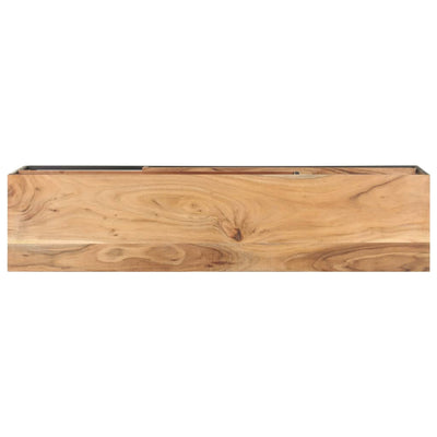 vidaXL TV Cabinet 180x30x50 cm Solid Acacia Wood