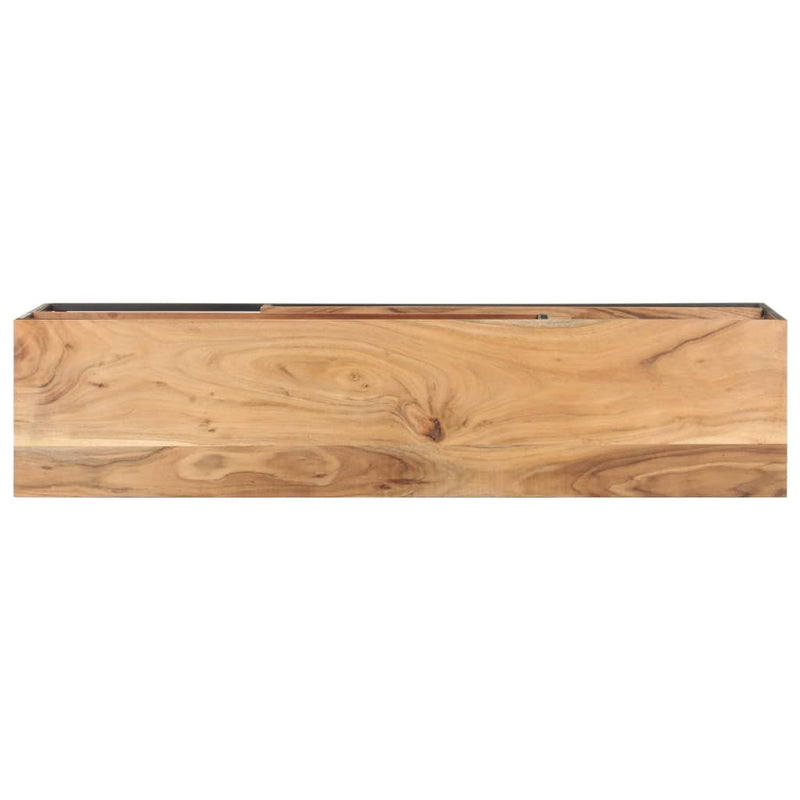vidaXL TV Cabinet 180x30x50 cm Solid Acacia Wood