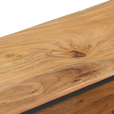 vidaXL TV Cabinet 180x30x50 cm Solid Acacia Wood