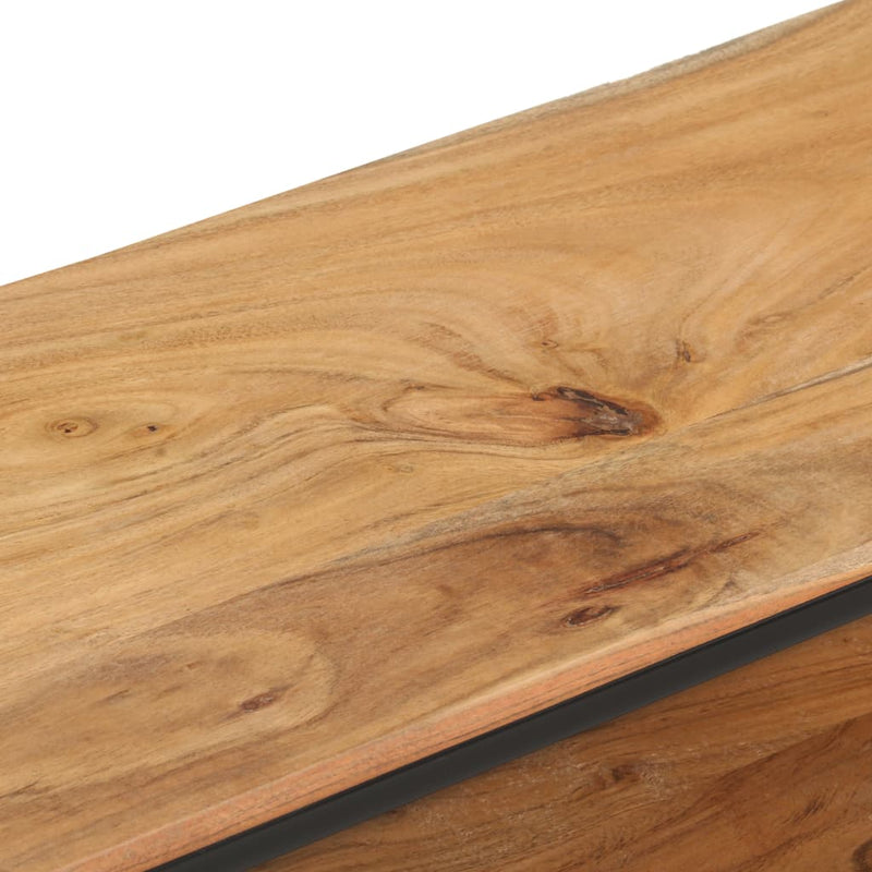 vidaXL TV Cabinet 180x30x50 cm Solid Acacia Wood