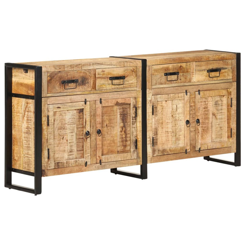 vidaXL Sideboard 172x35x80 cm Solid Mango Wood