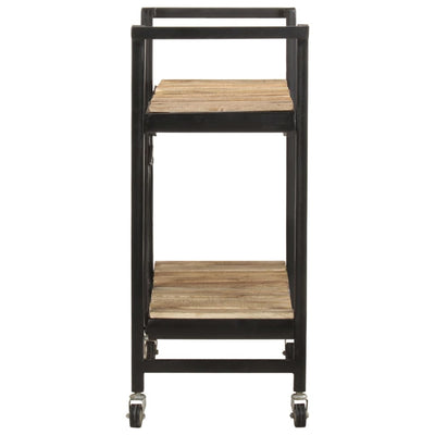vidaXL Kitchen Trolley 87x36x81 cm Solid Mango Wood