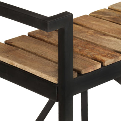 vidaXL Kitchen Trolley 87x36x81 cm Solid Mango Wood