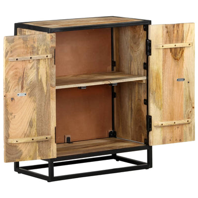 vidaXL Hand Carved Sideboard 60x35x75 cm Solid Mango Wood