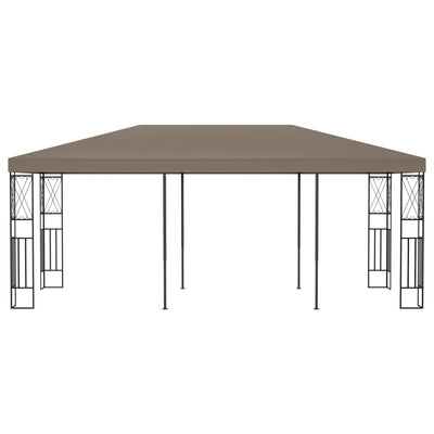 vidaXL Gazebo 3x6 m Anthracite Fabric
