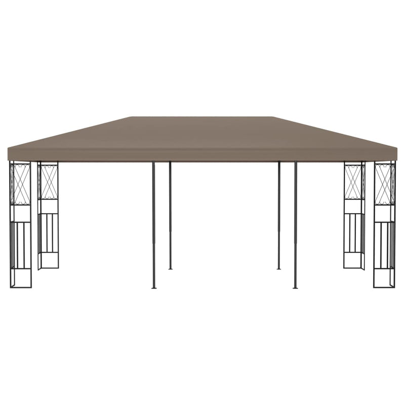 vidaXL Gazebo 3x6 m Anthracite Fabric