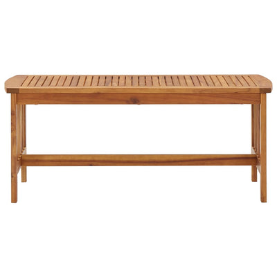 vidaXL Coffee Table 102x50x43 cm Solid Acacia Wood