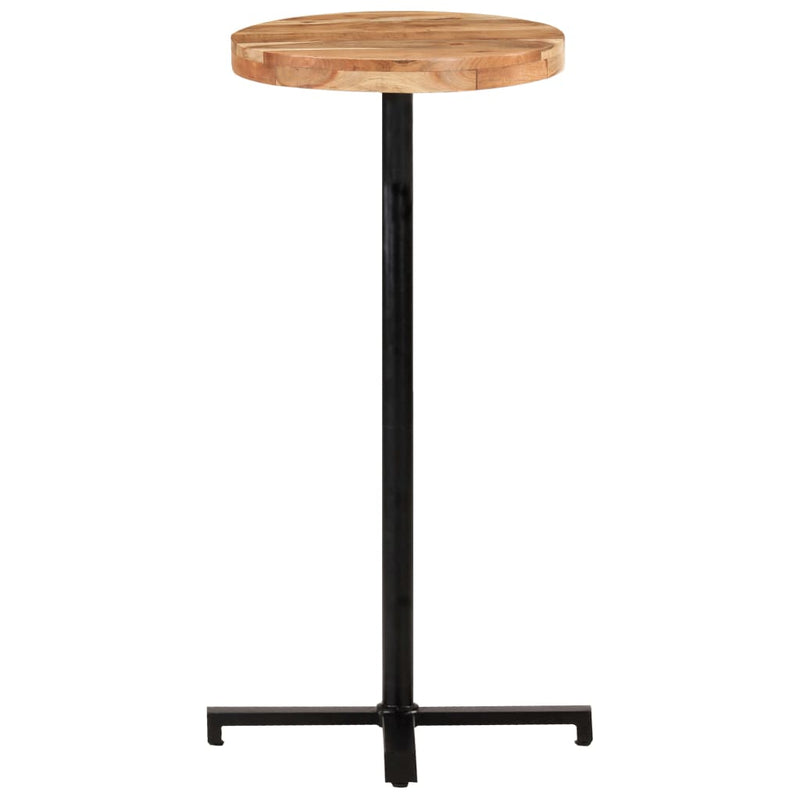 vidaXL Bar Table Square 60x60x110 cm Solid Acacia Wood