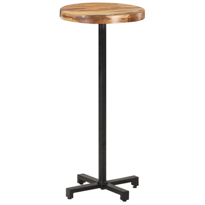vidaXL Bar Table Square 60x60x110 cm Solid Acacia Wood
