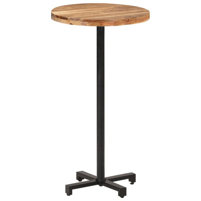 vidaXL Bar Table Square 60x60x110 cm Solid Acacia Wood