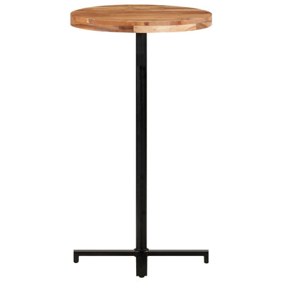 vidaXL Bar Table Square 60x60x110 cm Solid Acacia Wood