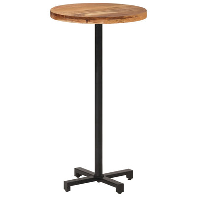vidaXL Bar Table Square 60x60x110 cm Solid Acacia Wood