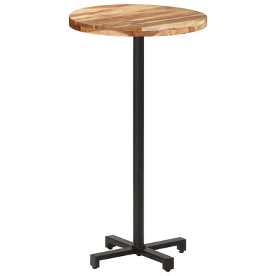 vidaXL Bar Table Square 60x60x110 cm Solid Acacia Wood