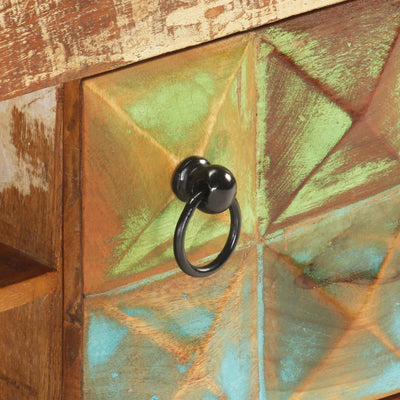 vidaXL TV Cabinet 120x30x46 cm Solid Reclaimed Wood