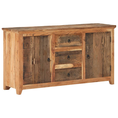 vidaXL Sideboard 140x40x75 cm Solid Reclaimed Wood