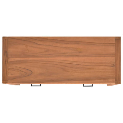 vidaXL TV Cabinet 140x40x45 cm Teak Wood