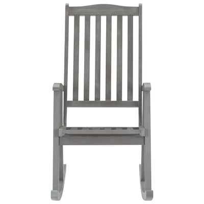 vidaXL Rocking Chair Solid Acacia Wood