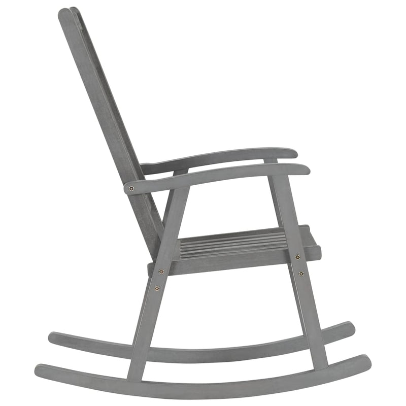 vidaXL Rocking Chair Solid Acacia Wood