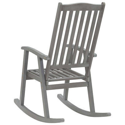 vidaXL Rocking Chair Solid Acacia Wood