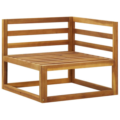 vidaXL Sectional Corner Sofas 2 pcs with Cushions Cream White