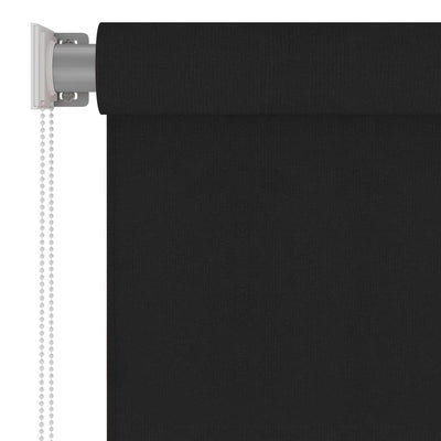 vidaXL Outdoor Roller Blind 160x230 cm Black