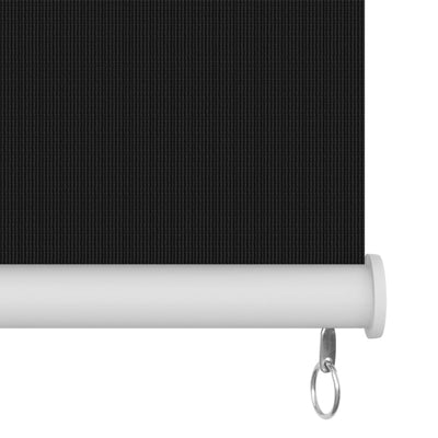 vidaXL Outdoor Roller Blind 160x230 cm Black