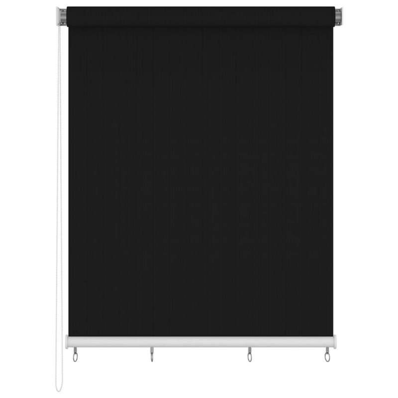 vidaXL Outdoor Roller Blind 160x230 cm Black