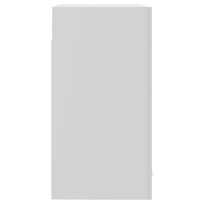 vidaXL Hanging Glass Cabinet Lyon Black 40x31x60 cm Engineered Wood