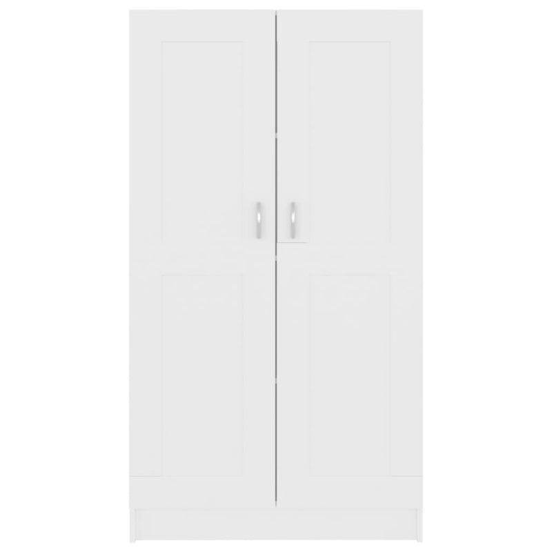 vidaXL Book Cabinet Black 82.5x30.5x150 cm Engineered Wood