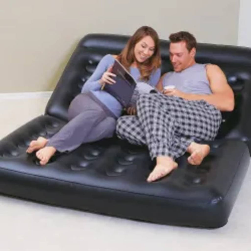 Bestway 5-in-1 Inflatable Double Sofa Bed 188x152x64 cm